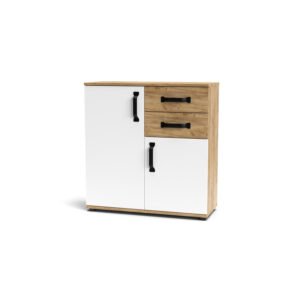 MOBILE MOSSO 2A+2C O2 CM 80X32X83 ROVERE GOLD/BIAN