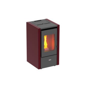 STUFA PELLET VENTIL  6,2KW KING 60T BORDEAUX