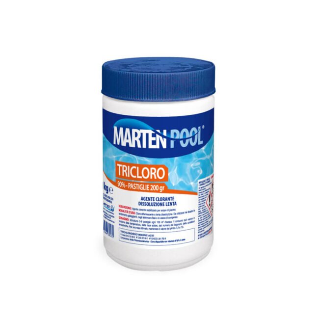 CLORO P/PISCINA PASTIGLIE 200 G CF 1 KG