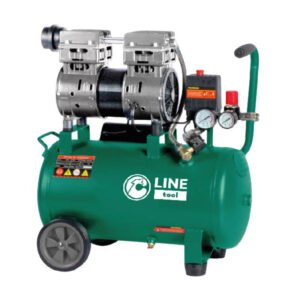 C COMPRESSORE OILLESS 24L 1HP 8 BAR SILENZIATO