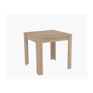 TAVOLO FISSO  80X80XH75CM ROVERE