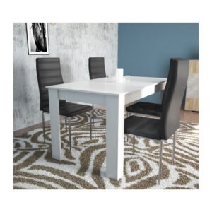 TAVOLO FISSO 138X80XH75CM BIANCO