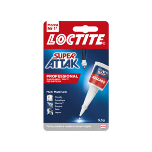 ADESIVO SUPER ATTAK PROFESSIONAL 5,5G  24 PZ+2 OMAGGIO