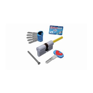 SECUREMME CILINDRO K1 5CH+1C 30+35 CROMO SAT POMOLO