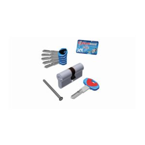 SECUREMME CILINDRO K1 5CH+1C 40+55 CROMO SAT