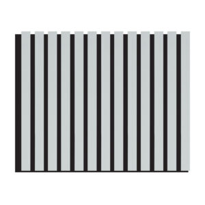 PANNELLO FONOASSORBENTE FLEX BIANCO 60X275 CM