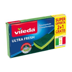 SPUGNA ABRASIVA ULTRA FRESH PZ 2+1