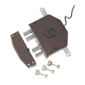 SERRATURA ELETTRICA SEGRETA SX C/CILIN 60 MM S/ASTE