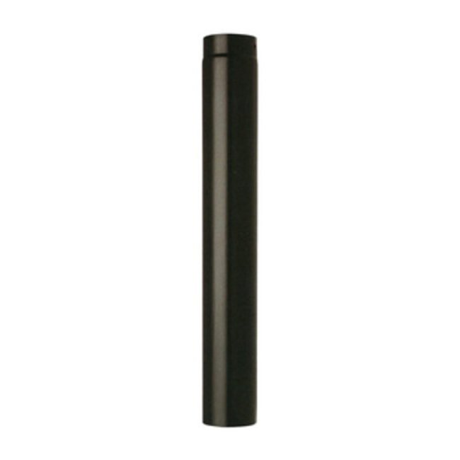 TUBO PLUS PORCELLANATO H 100 CM D 16 CM NERO OPACO