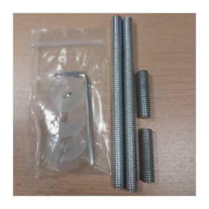 R ACCESSORI MONTAGGIO X MANIGLIONE INOX SATINATO ART.KD30 MM.300