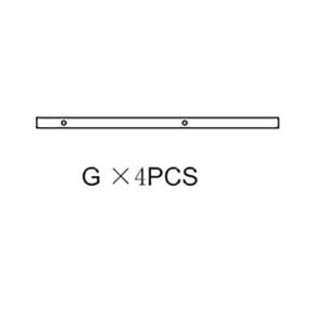 R ASTA G X GAZEBO IN METALLO MT.3X3 DECOR. ECRU YF-3133B