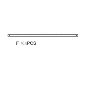 R ASTA F X GAZEBO IN METALLO MT.3X3 DECOR. ECRU YF-3133B