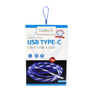 *CAVO LED TYPE C CARICA RAPIDA CM.100