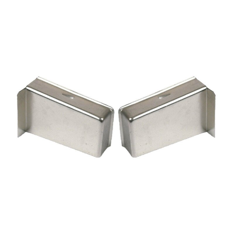 BL GUSCIO COPERTURA METALLO DX SX CR/SAT 2 PZ