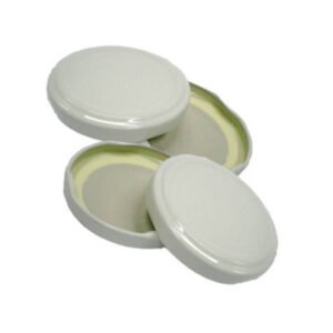 CAPSULA P/BARATTOLO D 70 MM 100 PZ BIANCO