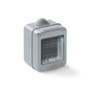 CASSETTA LIFE DA PARETE P/ESTERNO 2P  IP55