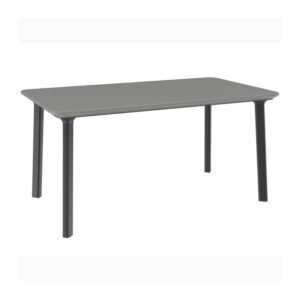 TAVOLO DINNING 147X84X72 BIANCO/GRIGIO