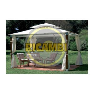R PALO IN LEGNO P/GAZEBO TOP