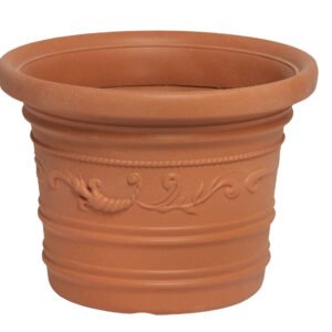 VASO IN PLASTICA FESTONATO D 45XH35 CM PRESTIGE