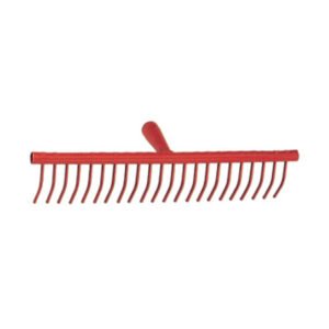 RASTRELLO A 20 DENTI TONDI IN FERRO P/FIENO