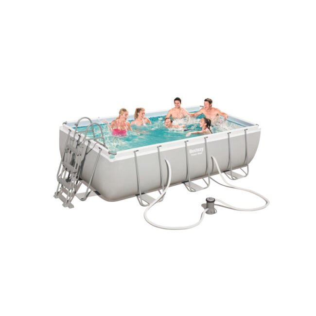 PISCINA C/TELAIO E POMPA 404X201XH100 CM 56441