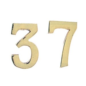 BL NUMERO CIVICO 5 IN OTTONE 100 MM