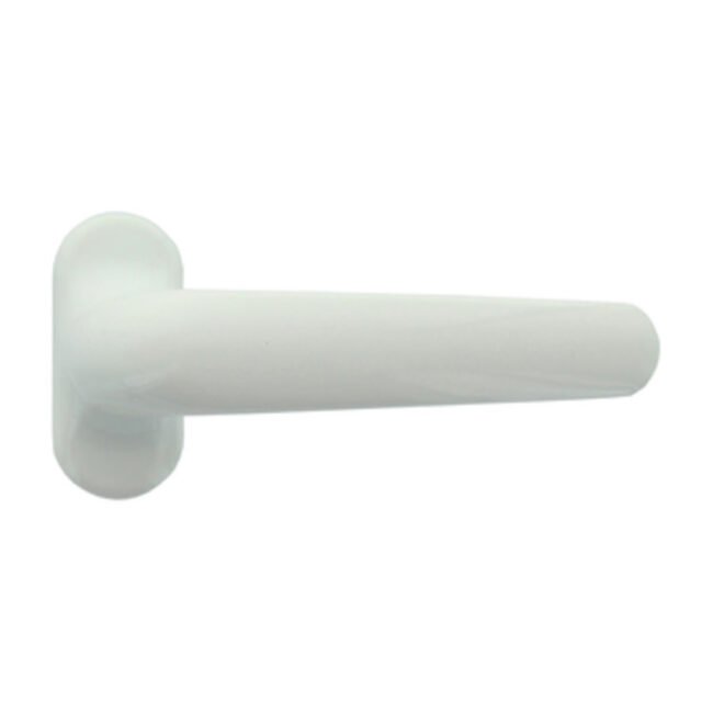 MANIGLIA P/PORTA IN ALLUMINIO BIANCO RAL9010