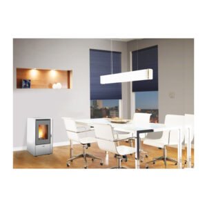 STUFA PELLET 5,8 KW KING 60 BIANCO