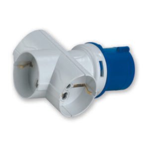 ROSI 1879 ADATTATORE INDUSTRIALE 3P SCHUKO IP20