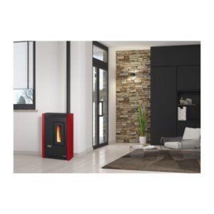 STUFA PELLET VENTIL 4,4 KW LUISELLA BORDEAUX