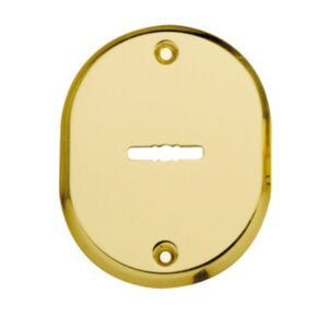 BOCCHETTA DOPPIA MAPPA C/FORI CROMO SATINATO