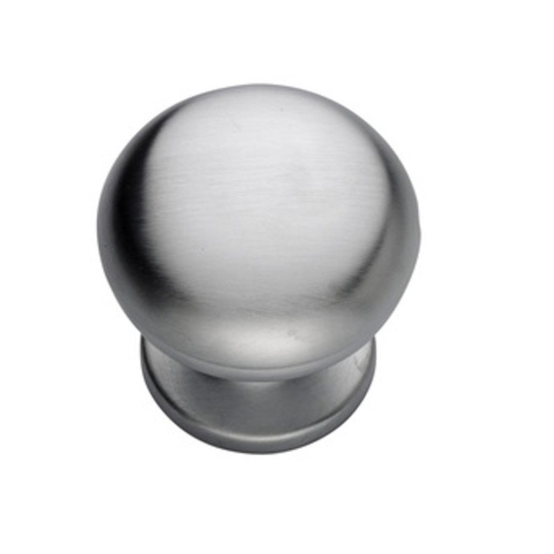 POMOLO OTTONE CIPOLLA D 63 MM ART.143 CROMO SAT