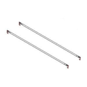 COPPIA ASTE PARAPETTO P/TRABATTELLO GRIM