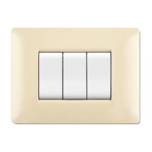 PLACCA LIFE Q LIVING PLAST AVORIO                7P