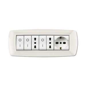 PLACCA LIFE LIVING PLAST BIANCO 7P CORNICE BIANCO