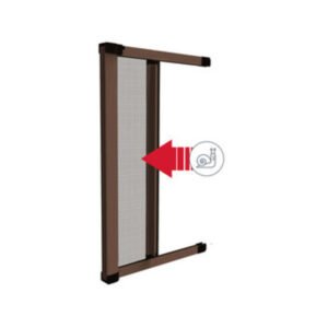 ZANZARIERA MEDAL MARRONE CM.60/160X250 ORIZ