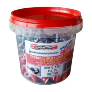 TASSELLO DUO FIX C/VITE 8X50 MM CONF 25 PZ