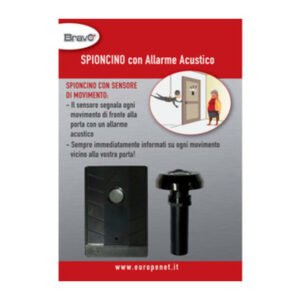 SPIONCINO  90 GRADI C/ALLARME ACUSTICO BRAVO