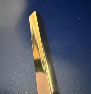 ANGOLARE LISCIO GOLD IN PVC MIS 2X2X270cm
