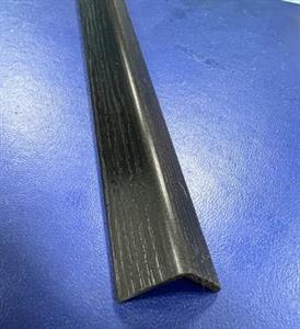 ANGOLARE GOFFRATO IN PVC NERO MIS 3X3X300cm