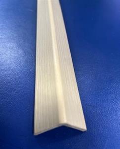 ANGOLARE GOFFRATO IN PVC ROVERE MIS 3X3X300cm