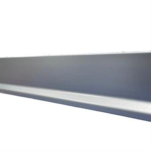 BATTISCOPA IN PVC COLORE ALLUMINIO 7x0,9x200cm