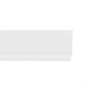 BATTISCOPA GOFFRATO BIANCO MIS 7X0,7X200CM IN PVC