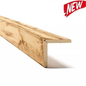 ANGOLARE JOLLY IN MDF NOCE MIS 2,4X2,4X270cm