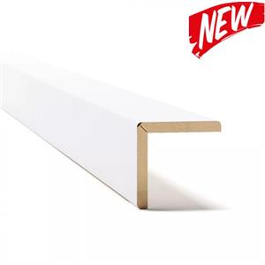 ANGOLARE JOLLY IN MDF WHITE MIS 2,4X2,4X270cm