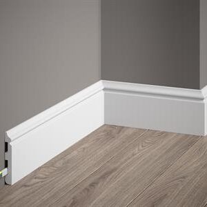 *BATTISCOPA Polyforce Resistent White 1,3x8x200 cm