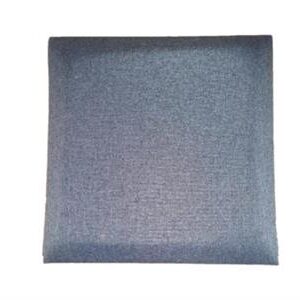 PANNELLO MORBIDO 3D IN TESSUTO QUADRO 30X30 CM BLU