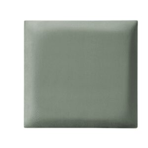 PANNELLO MORBIDO 3D IN TESSUTO QUADRO 30X30 CM GRIGIO