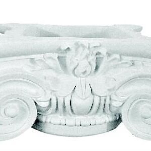 CAPITELLO COLONNA POLIURETANO MIS 18X36X36cm