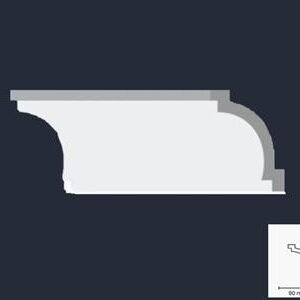 GUSCIO SIMILGESSO IN XPS 90x90x1500mm